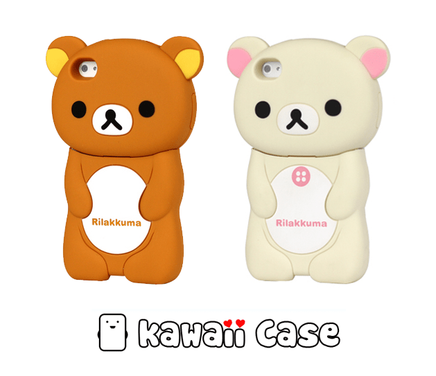 Rilakkuma 3D iPhone 4/4S case Kawaii Case