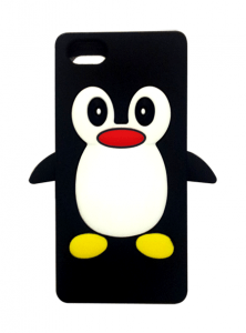 Cute Penguin iPhone 5 case (black)