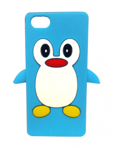 Cute Penguin iPhone 5 case (blue)